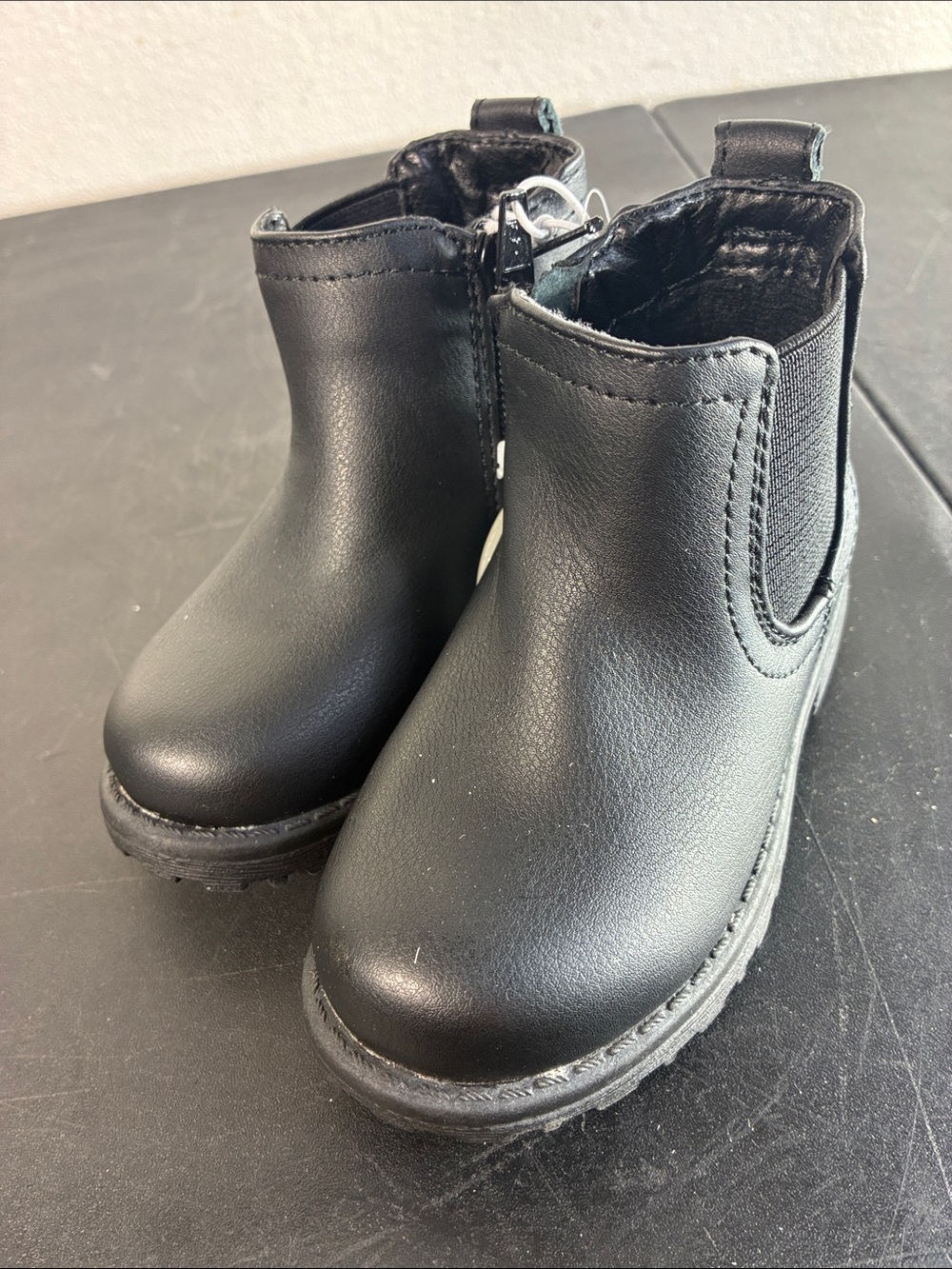 The Children's Place Black Kids Chelsea Ankle Boots